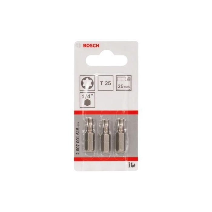 Bosch 3ST Torxschr.Bit T25 XH 25mm 1