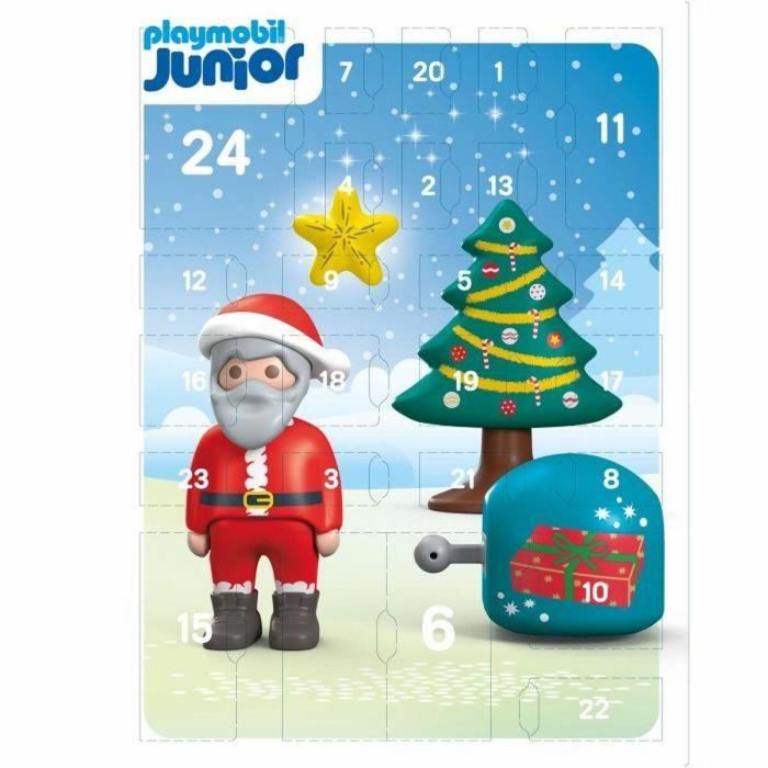 PLAYMOBIL JUNIOR 70297 Calendario de Adviento PLAYMOBIL Junior, 24 sorpresas, 12 meses 2