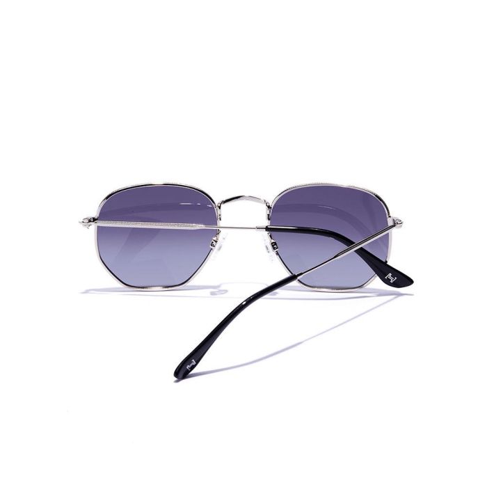 Hawkers SIXGON DRIVE Gafas de Sol Polarizadas Silver Grey Unisex UV400 Metal Negro Gris 3
