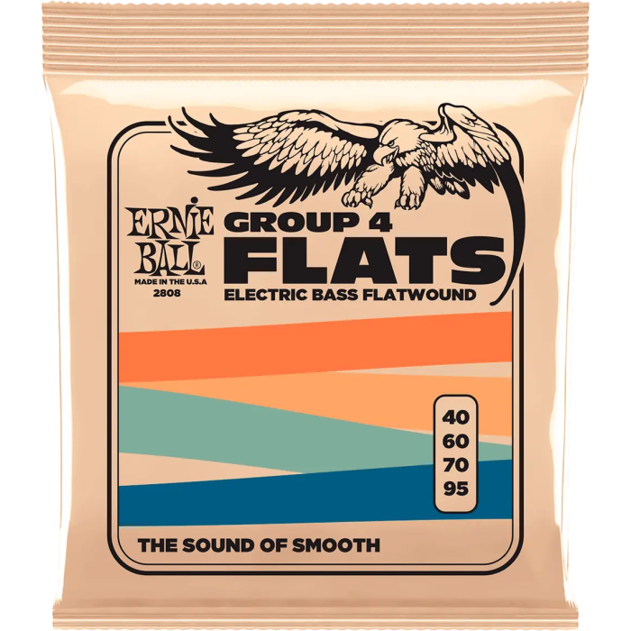 ERNIEBALL Group IV 40-95 Juego Cuerdas Bajo Eléctrico Entorchado Plano