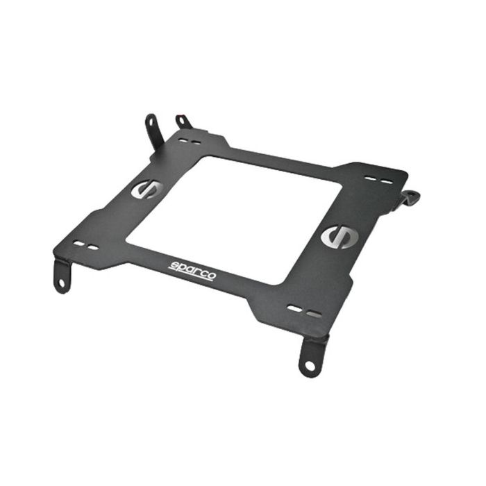 Sparco 00499117 S00499117 Base de Asiento para Fijación, Homologación FIA, Piloto y Copiloto, Medidas 345x271mm, Material Fe37
