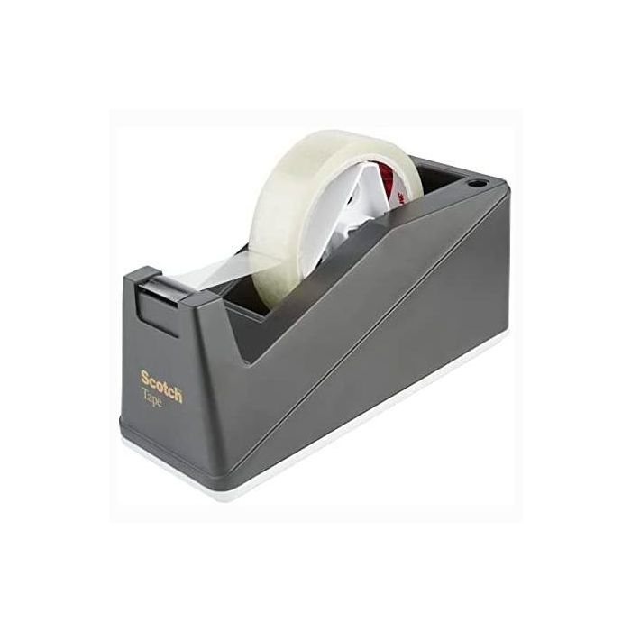 Scotch Dispensador Para Rollos De Hasta 25 mm X 66 Metros Negro Scotch Dispensador Para Rollos De Hasta 25 mm X 66 Metros Negro