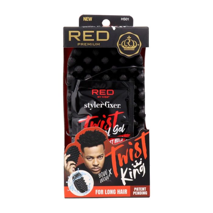 Red Kiss Peine de Goma Premium Twist King