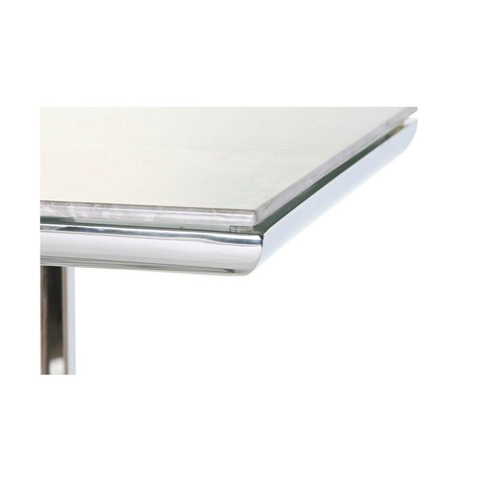 Recibidor DKD Home Decor Blanco Plateado 120 x 40 x 78 cm 3 Recibidor DKD Home Decor Blanco Plateado 120 x 40 x 78 cm 3