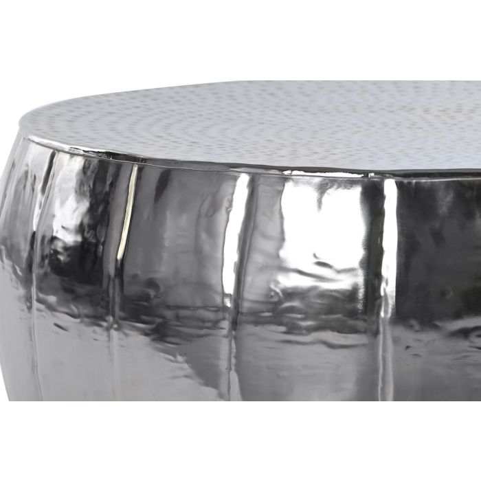 DKD Home Decor Mesa Centro Chic de Metal Plateado 83x83x33 cm Doble Cara 3 DKD Home Decor Mesa Centro Chic de Metal Plateado 83x83x33 cm Doble Cara 3