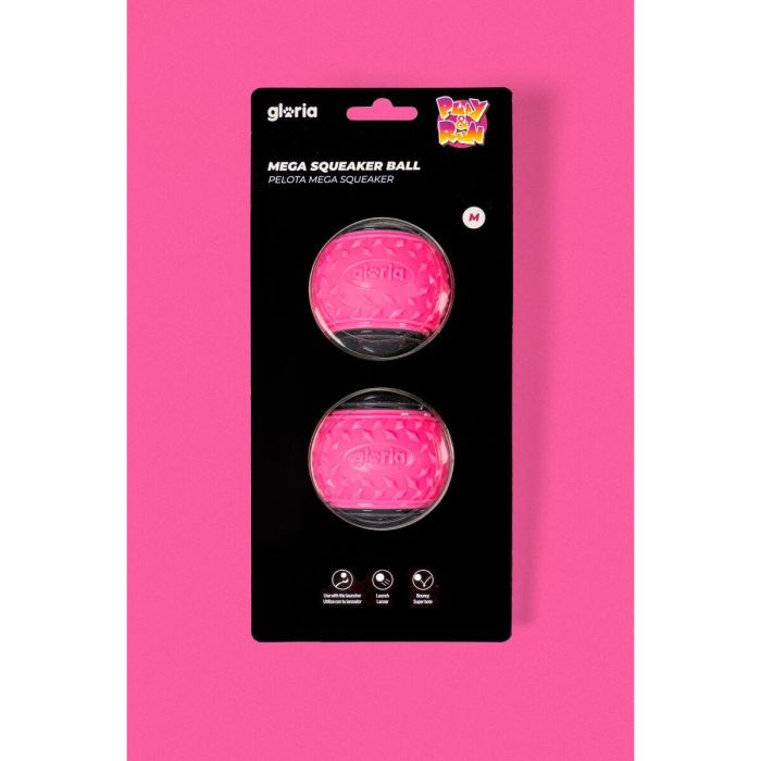 Play And Run Pelota Mega Squeaker M 6.35 cm Rosa-Gris 2 Piezas 5 Play And Run Pelota Mega Squeaker M 6.35 cm Rosa-Gris 2 Piezas 5