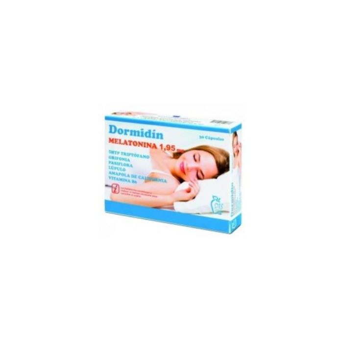 Duermedis (Dormidin) - Ayuda para Conciliar el Sueño con Melatonina, Pasiflora y Vitamina B6 - 30 Cápsulas