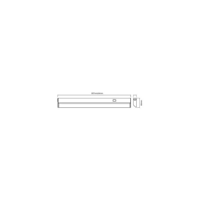 [LVE-4058075268388] Luminaria Lineal LED Ledvance 6W 380Lm 3000K 100º IP20 2