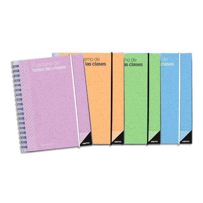 Additio Cuaderno De Todas Las Clases Para El Profesorado D-P Espiral Doble 256 Páginas Pvc C-Surtidos 1