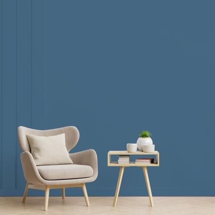 RIPOLIN Pintura de color satinado ultra cubriente para cocina, dormitorio, salón, recibidor, entrada, pasillo - Azul Seram 2 RIPOLIN Pintura de color satinado ultra cubriente para cocina, dormitorio, salón, recibidor, entrada, pasillo - Azul Seram 2