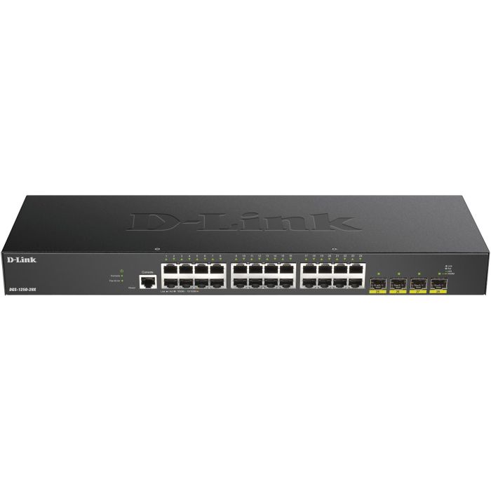 D-Link DGS-1250-28X Switch Gestionado Gigabit Ethernet 24 Puertos + 4 Puertos SFP+ Montaje en Rack