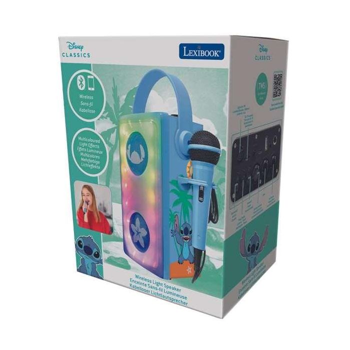 Lexibook Altavoz Infantil Stitch Bluetooth con Micrófono 23
