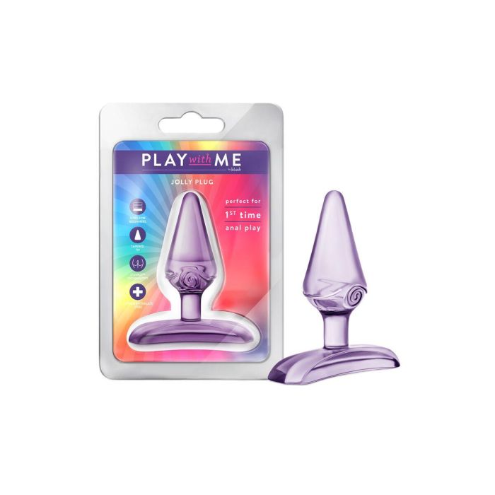 Plug Anal Blush Play with me Morado (5,7 cm) 1 Plug Anal Blush Play with me Morado (5,7 cm) 1