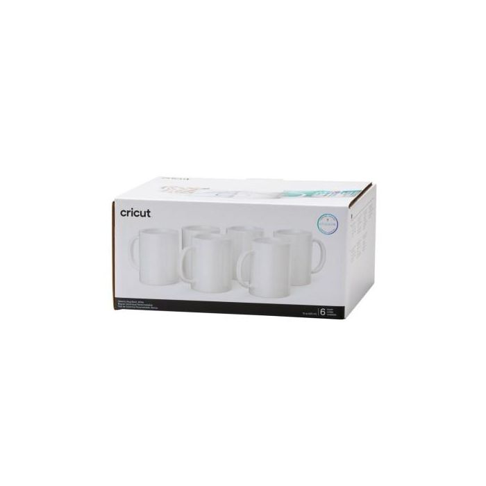 Cricut 2008944 Tazón Blanco Universal Set 6 piezas Cerámico