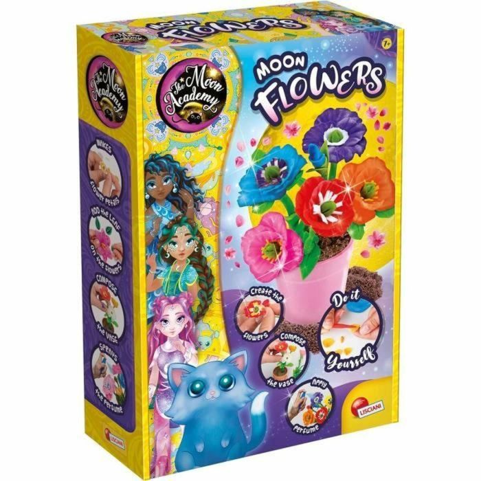 THE MOON ACADEMY LIS8008324111473 Ramo de Flores - Kit de Ocio Creativo con Composición Innovadora, Accesorios Incluidos