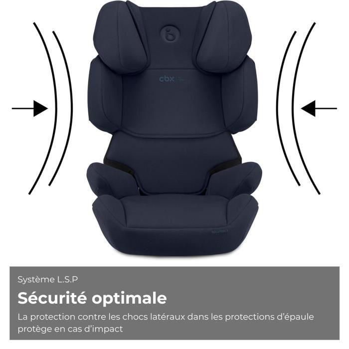 CYBEX CYB4063846375271 Silla de Coche Solution X i-Fix, para Niños de 3 a 12 Años, Color Blue Moon 2