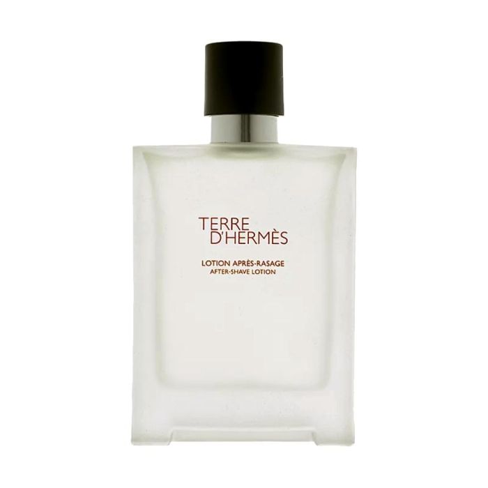 Hermès Terre d'Hermès Loción After Shave Perfumada y Refrescante para Proteger, Tonificar y Suavizar la Piel, 100 ml