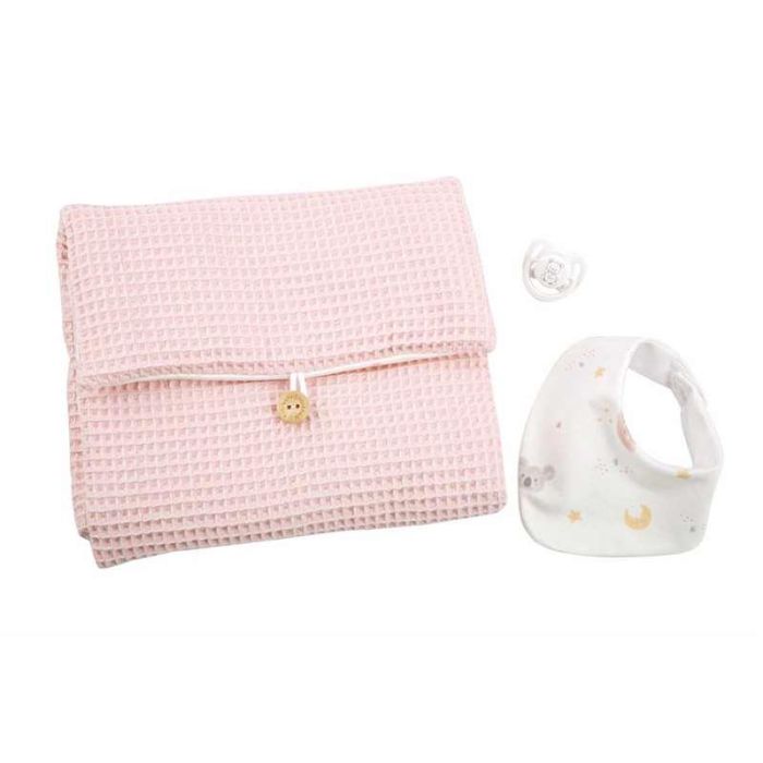 Muñecas Arias Muñeca Zoe 42 cm Rosa c/Cambiador y Babero (Cuerpo Vinyl, Sexo Niña) 20