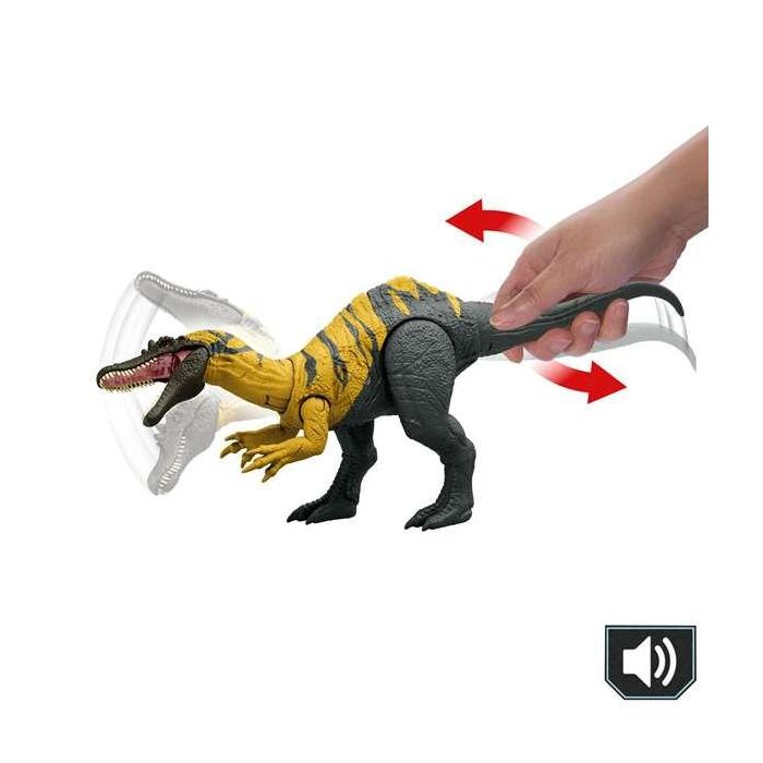 Mattel Jurassic World Wild Roar Ceratosuchops - Dinosaurio de Juguete con Sonido y Pilas LR44 Incluidas, Edad +4. 2 Mattel Jurassic World Wild Roar Ceratosuchops - Dinosaurio de Juguete con Sonido y Pilas LR44 Incluidas, Edad +4. 2