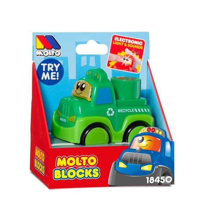 Molto Vehículos de Juguete Surtidos con Luces y Sonidos, Incluye 2 Pilas, Fabricados en Plástico. Modelos Aleatorios. Ideal para Niños de 1 Año en Adelante 6 Molto Vehículos de Juguete Surtidos con Luces y Sonidos, Incluye 2 Pilas, Fabricados en Plástico. Modelos Aleatorios. Ideal para Niños de 1 Año en Adelante 6