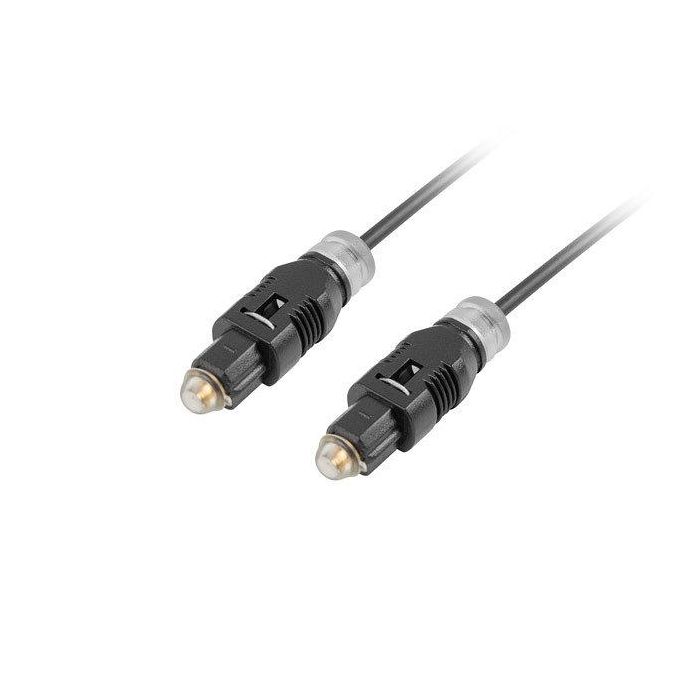 Lanberg Cable Toslink Óptico Audio Digital Negro 3m Lanberg Cable Toslink Óptico Audio Digital Negro 3m