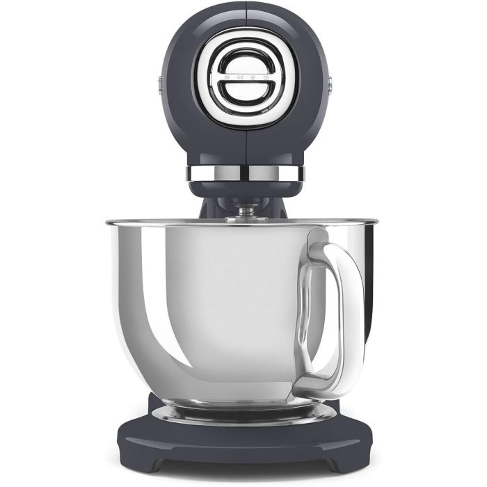 Smeg SMF03GREU Batidora de Varillas 50s Style 800W Gris Pizarra con 10 Velocidades y Bol de 4.8L 4