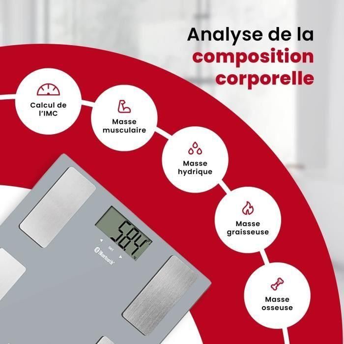 Pese Persona Conectada - Terraillon - Smart Connect - Gray 2 Pese Persona Conectada - Terraillon - Smart Connect - Gray 2