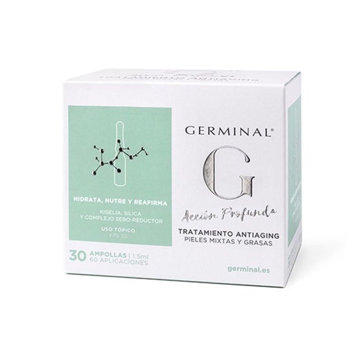 Germinal Acción Profunda Antiaging Pieles Mixtas Y Grasas Ampollas Germinal Acción Profunda Antiaging Pieles Mixtas Y Grasas Ampollas