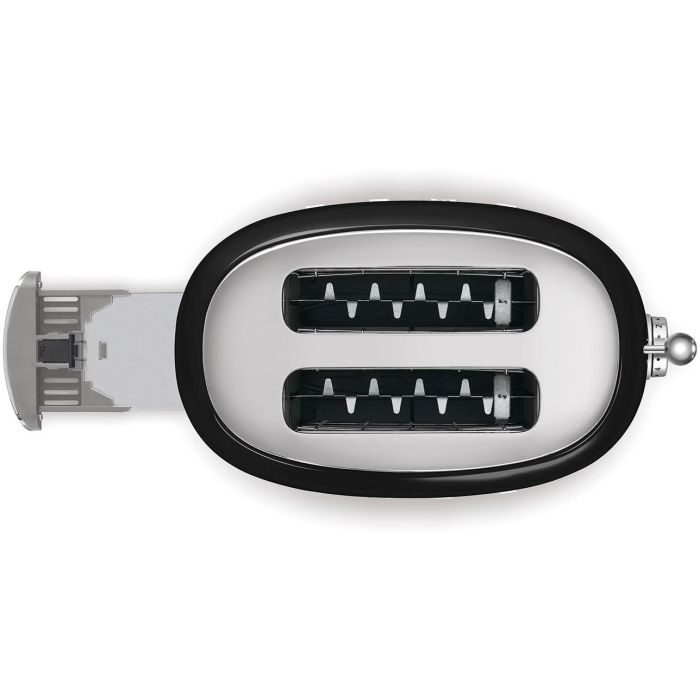 Smeg TSF01BLEU Tostador de 2 Rebanadas Estilo Años 50 Color Negro 3