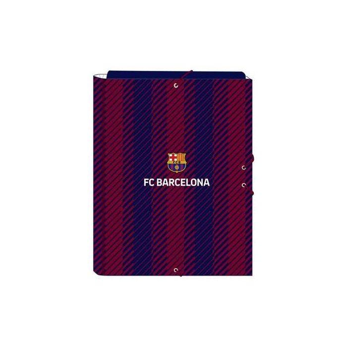 Safta Carpeta Folio 3 Solapas F.C. Barcelona 26x33,5x2,5 cm