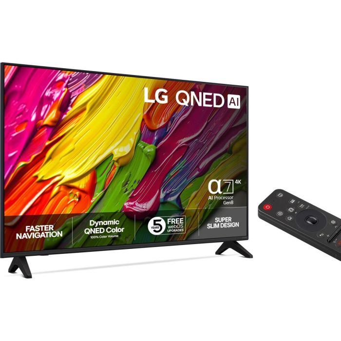 LG 43QNED70A6A Smart TV QNED 43" Ultra HD 4K con Inteligencia Artificial y WiFi 4