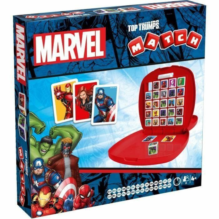 Winning Moves Match Juego de Mesa JUEGOS DE MOVIMIENTOS GANADORES Marvel WIN5036905060530 5