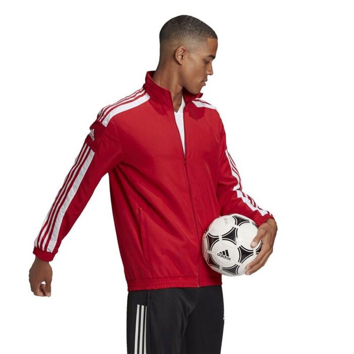 Chaqueta Deportiva para Hombre Adidas Sq21 Rojo Fútbol 15-16 Años 4