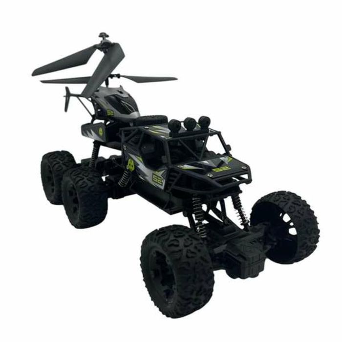 Bizak Vehículo Ciclón Tierra Aire 2 en 1 | Se Transforma en Helicóptero con un Botón para Jugar - Edad +3 Años 5