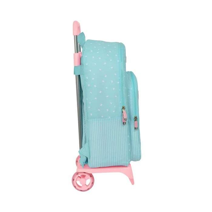 Mochila Escolar con Ruedas Moos Butterflies Azul 30 x 46 x 14 cm 3 Mochila Escolar con Ruedas Moos Butterflies Azul 30 x 46 x 14 cm 3