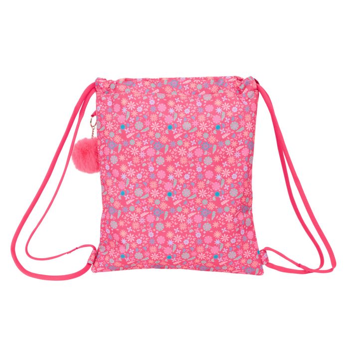 Bolsa Mochila con Cuerdas Safta Feeling Multicolor 35 x 40 x 1 cm 3