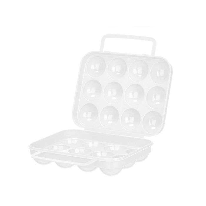 Huevera Kinvara 12 cavidades blanca 20x19.5x7.5 cm plástico PP (24 Unidades) 1 Huevera Kinvara 12 cavidades blanca 20x19.5x7.5 cm plástico PP (24 Unidades) 1