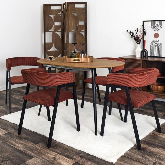 Silla Diseño Scott Terracota Home Deco Factory 6