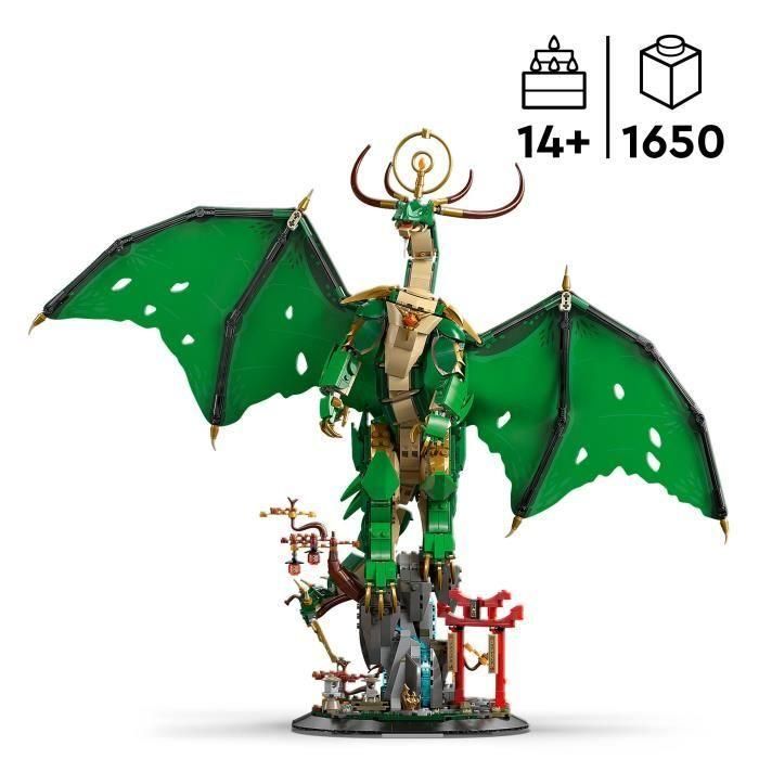 LEGO 71847 NINJAGO Dragón Guardián - Set de Construcción de Figuras para Niños +14 Años 1