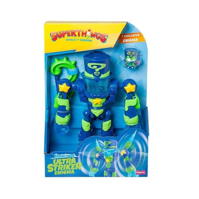 Figura superthings kazoom power ultra striker enigma. incluye un ultra enigma exclusivo. 24.5x17x8.5 cm Figura superthings kazoom power ultra striker enigma. incluye un ultra enigma exclusivo. 24.5x17x8.5 cm