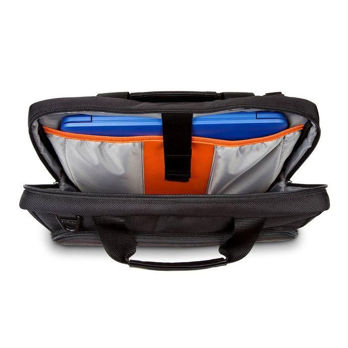 Targus Slimline Topload Laptop Case - Black/Grey 2 Targus Slimline Topload Laptop Case - Black/Grey 2