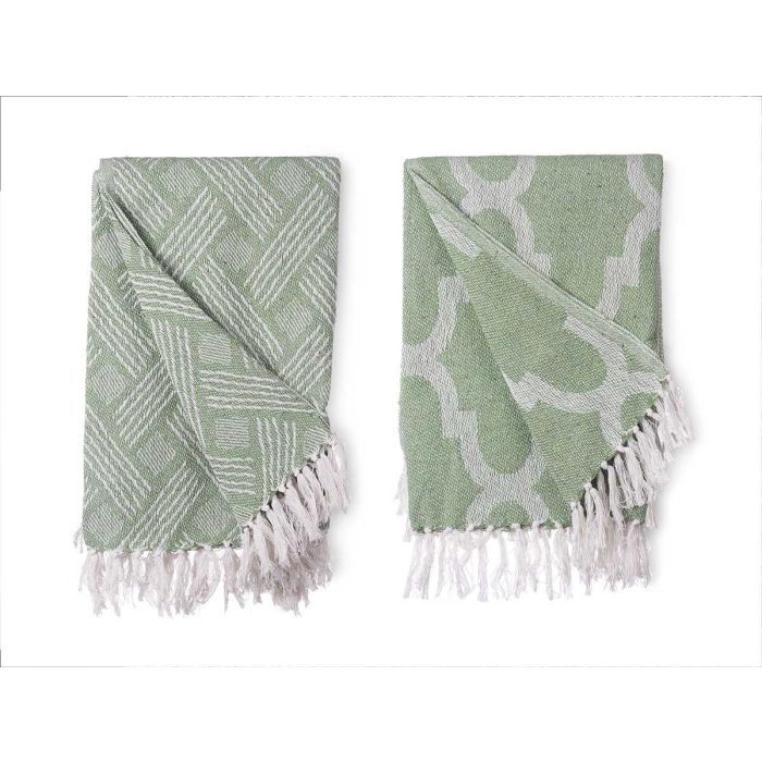 Multiuso Jacquard Verde 125 X 150 Cm Surtidos Giftdecor (12 Unidades) 1 Multiuso Jacquard Verde 125 X 150 Cm Surtidos Giftdecor (12 Unidades) 1