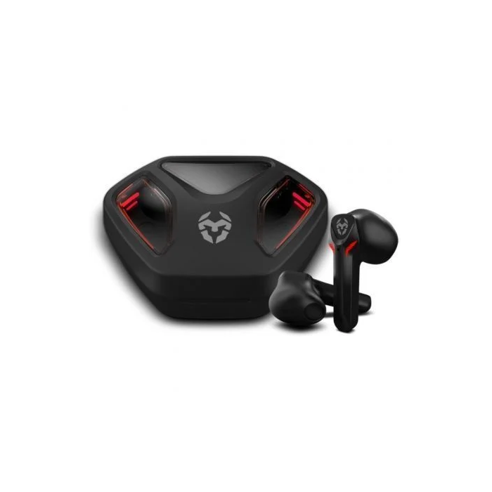 Krom Auriculares Gaming In-Ear Bluetooth Kall con Estuche de Carga Autonomía 4h Negros NXKROMKALL