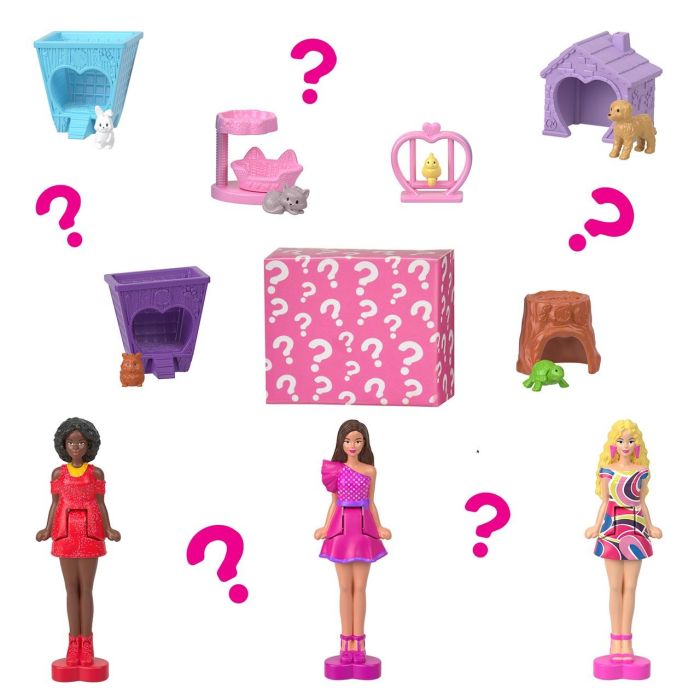 Barbie Mini Barbieland Casa de Muñecas de Ensueño en Miniatura con Mini Muñeca Sorpresa (3,8 cm) - Modelo Aleatorio 3 Barbie Mini Barbieland Casa de Muñecas de Ensueño en Miniatura con Mini Muñeca Sorpresa (3,8 cm) - Modelo Aleatorio 3
