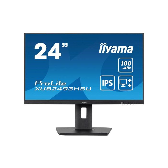 MONITOR IIYAMA 24" PROLITE XUB2493HSU-B6, IPS, 100HZ, 1MS, USB, HDMI, DISPLAYPORT, ALT 2x2W, ALTU, GIRO, INCLI, PIVOT 0 MONITOR IIYAMA 24" PROLITE XUB2493HSU-B6, IPS, 100HZ, 1MS, USB, HDMI, DISPLAYPORT, ALT 2x2W, ALTU, GIRO, INCLI, PIVOT 0