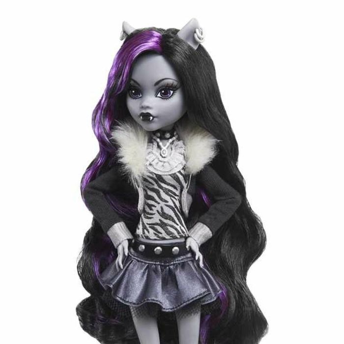 Mattel Muñeca Monster High Reel Drama Clawdeen en Blanco y Negro 1 Mattel Muñeca Monster High Reel Drama Clawdeen en Blanco y Negro 1