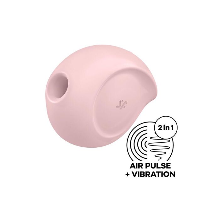SATISFYER Sugar Rush Estimulador y Vibrador de Aire Rosa 6 SATISFYER Sugar Rush Estimulador y Vibrador de Aire Rosa 6