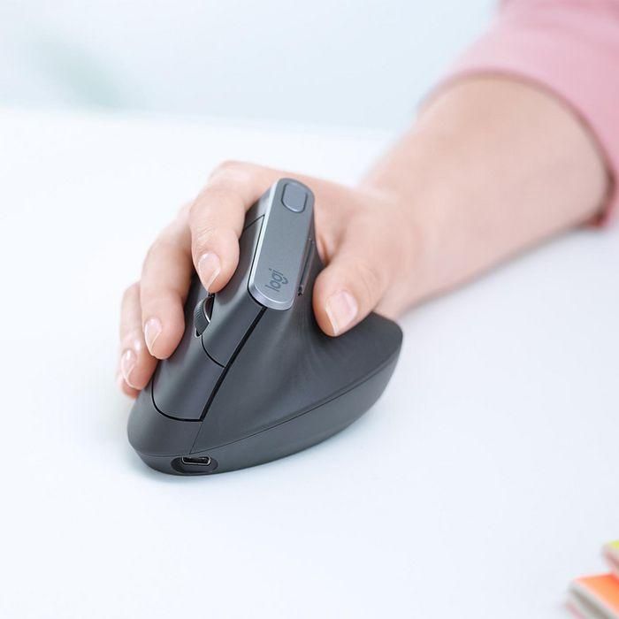 Ratón Ergonómico Inalámbrico por Bluetooth Logitech Vertical MX/ Batería recargable/ Hasta 4000 DPI 1 Ratón Ergonómico Inalámbrico por Bluetooth Logitech Vertical MX/ Batería recargable/ Hasta 4000 DPI 1