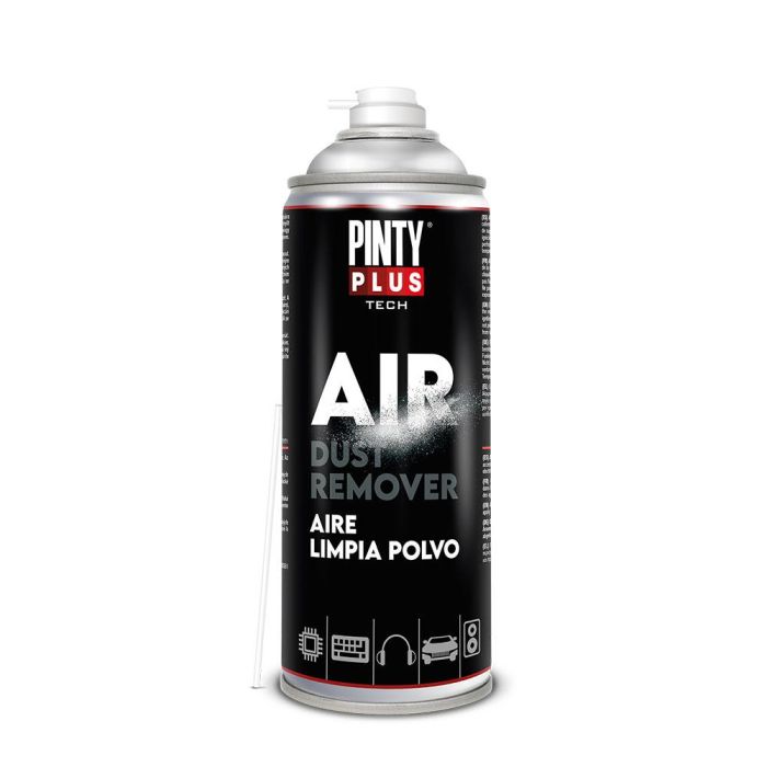 Pinty Plus Aire Comprimido Limpia Polvo 520 cc Spray para Electrónica y Dispositivos