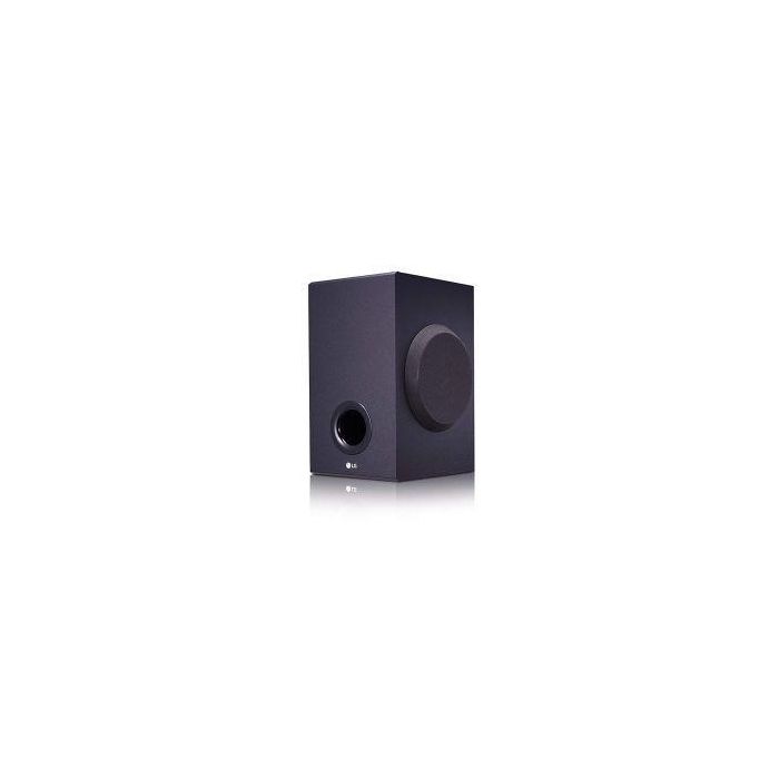 BARRA DE SONIDO COMPACTA LG SJ2 - 160W RMS - SUBWOOFER INALÁMBRICO - OPTICAL-IN - BLUETOOTH 4.0 - USB - PORTABLE-IN 3
